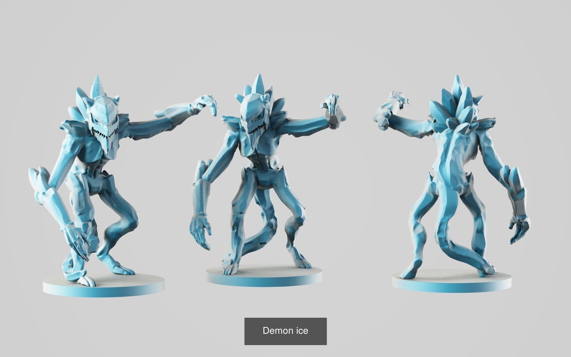 Big Fantasy miniature Bundle 3D Model Collection_338