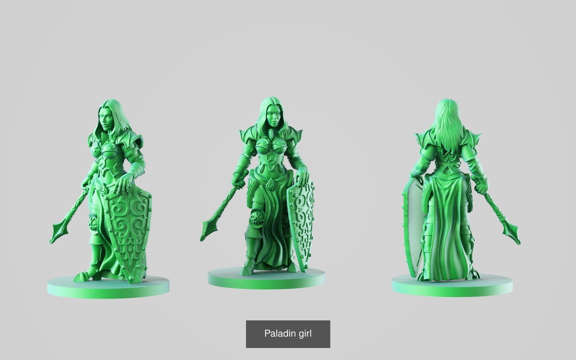 Big Fantasy miniature Bundle 3D Model Collection_352