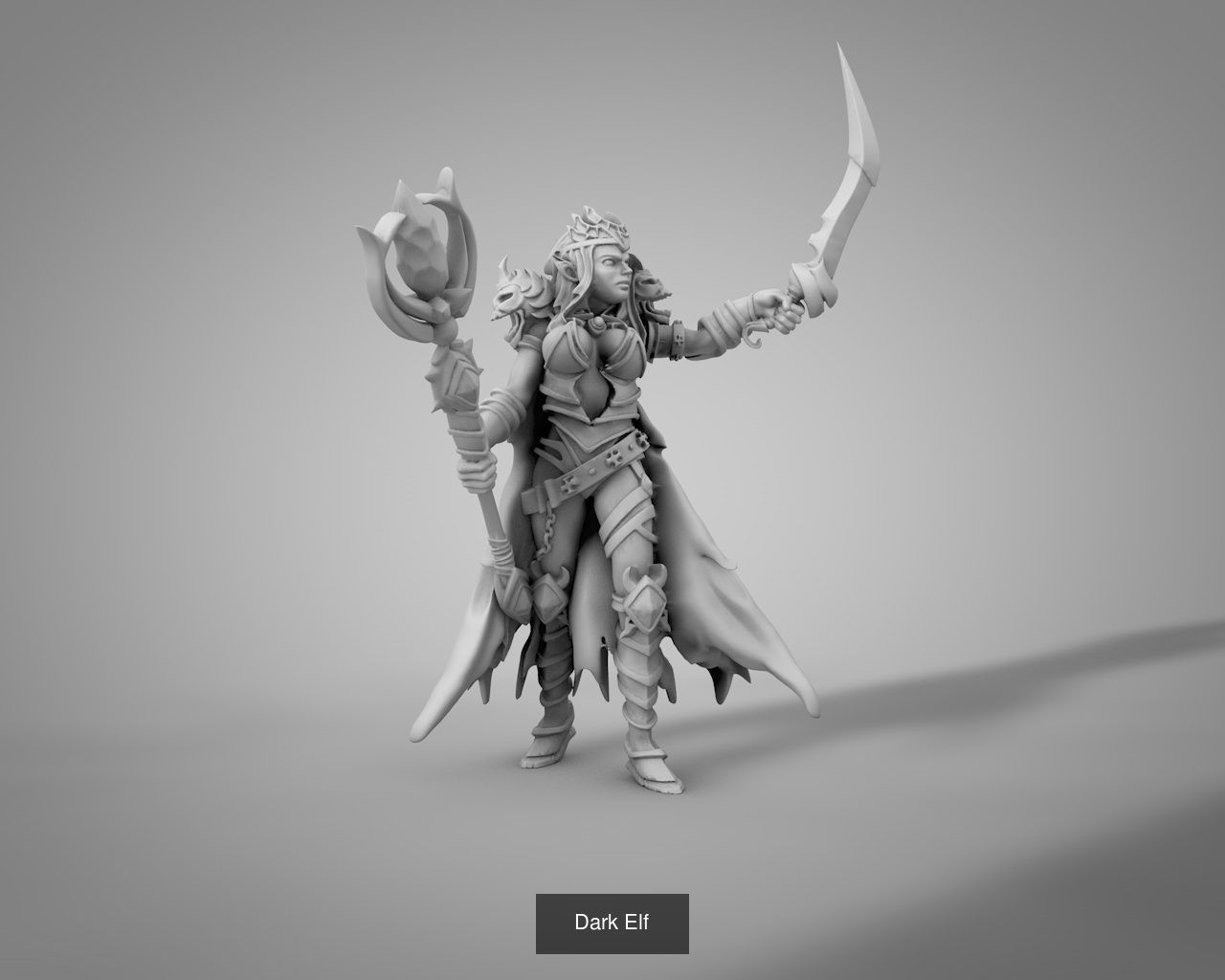 Big Fantasy miniature Bundle 3D Model Collection_280