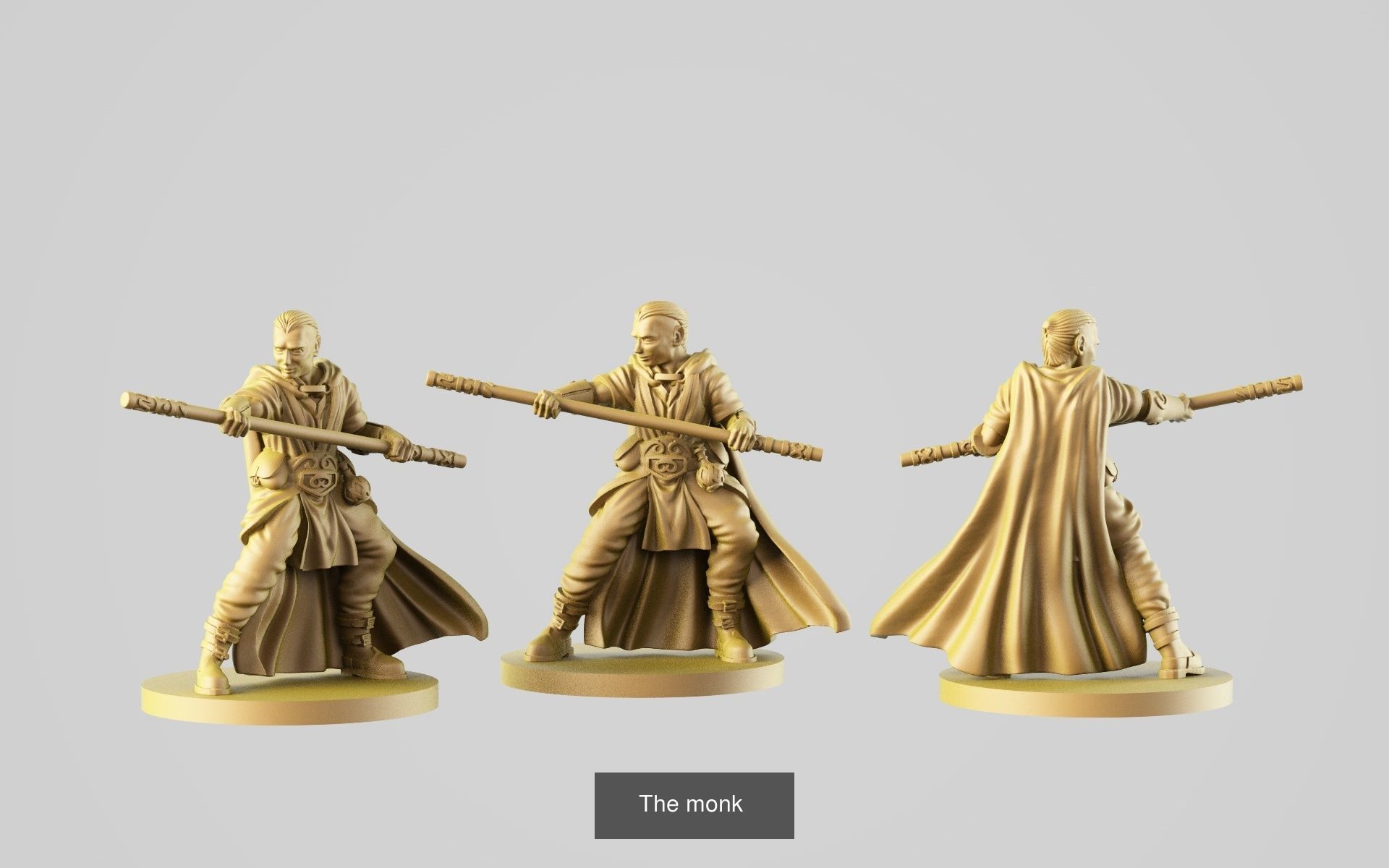 Big Fantasy miniature Bundle 3D Model Collection_323