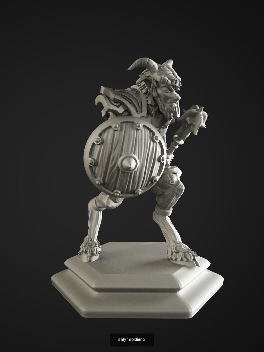 Big Fantasy miniature Bundle 3D Model Collection_308