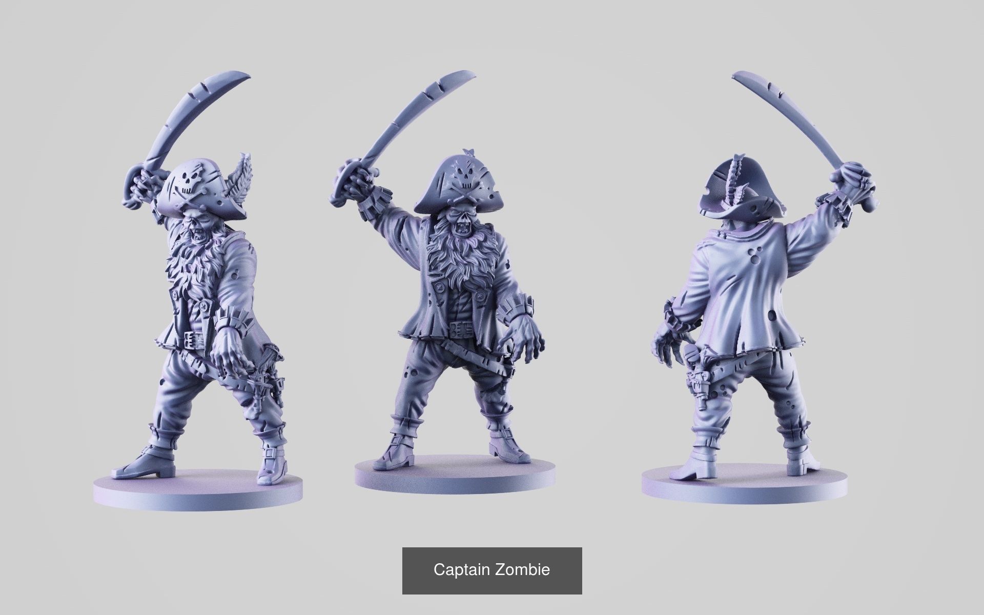 Big Fantasy miniature Bundle 3D Model Collection_317