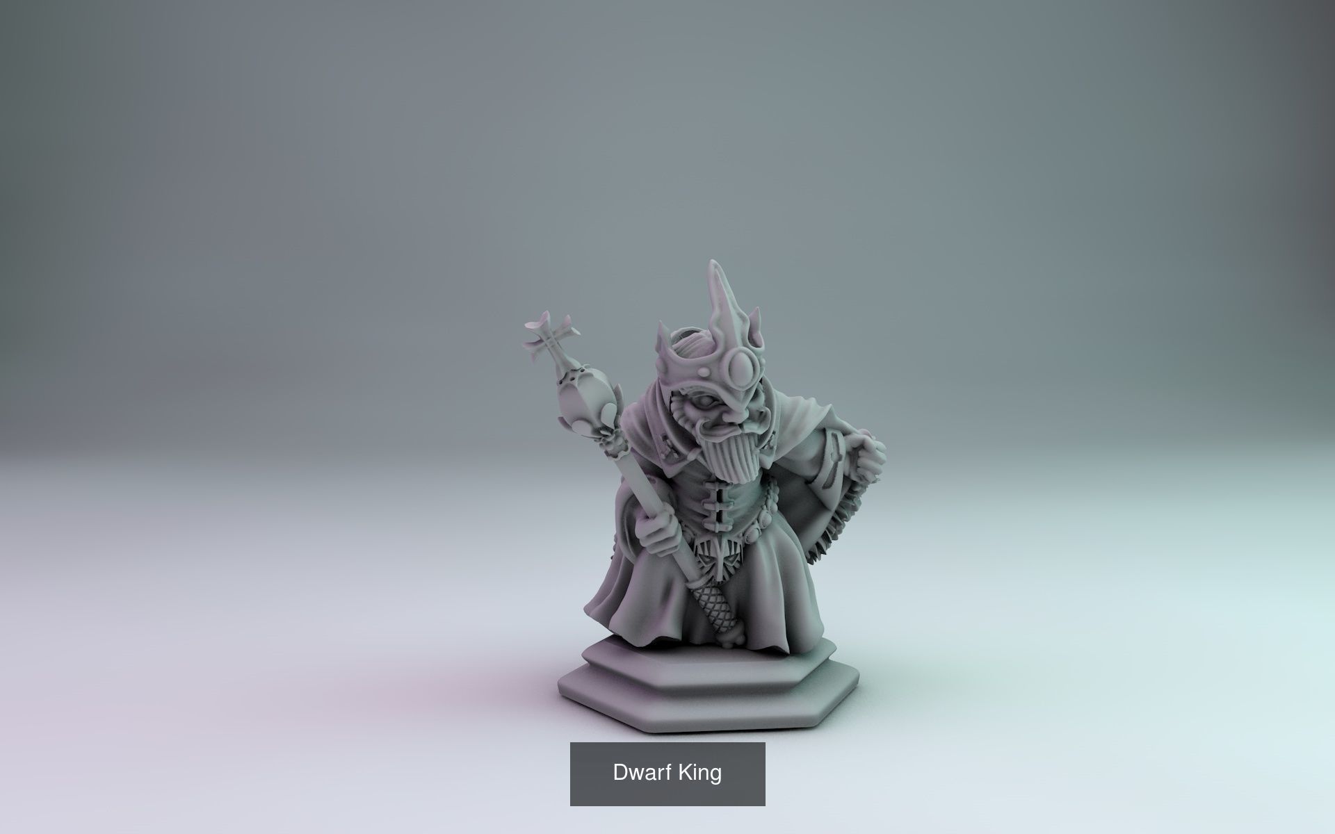 Big Fantasy miniature Bundle 3D Model Collection_298