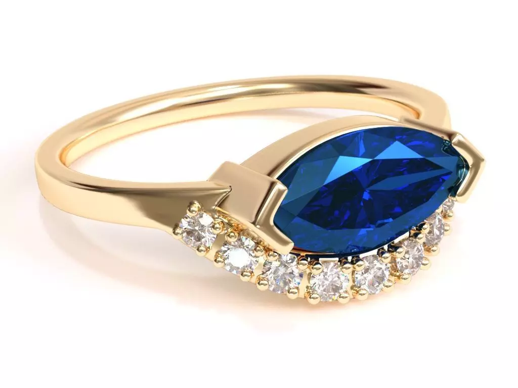 Gold Lace Wedding Ring  3D print model_0