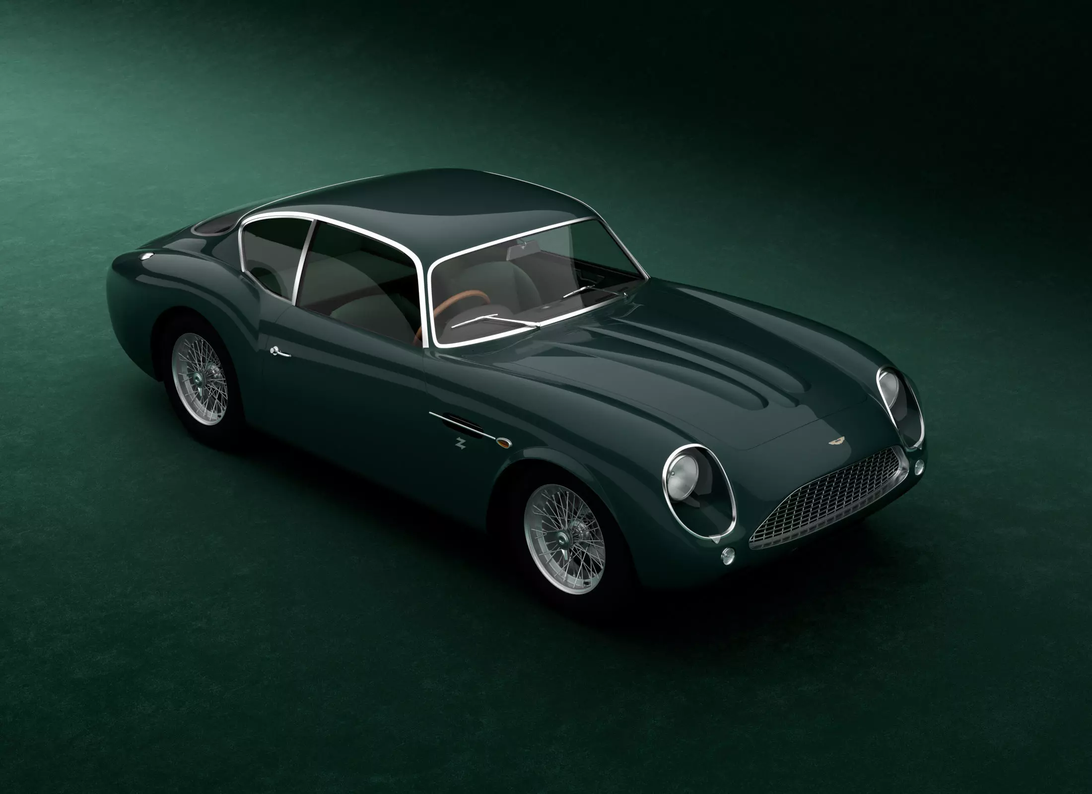 Aston Martin DB4GT Zagato 1960-1963 Free 3D model_0