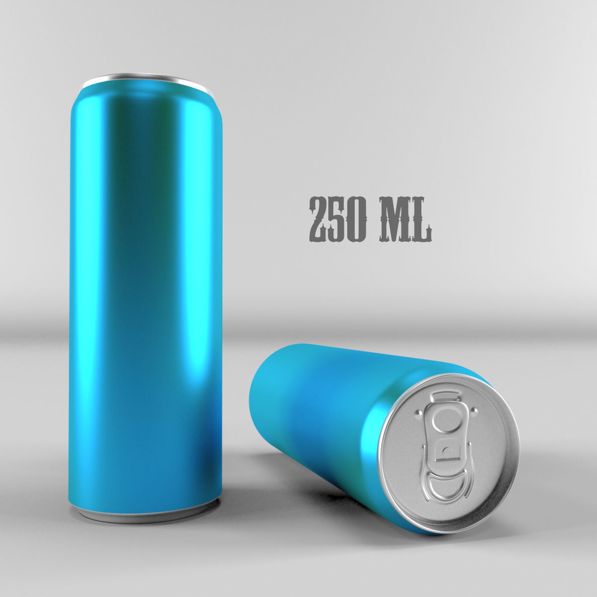 Soda Can 250ml 3D model_1