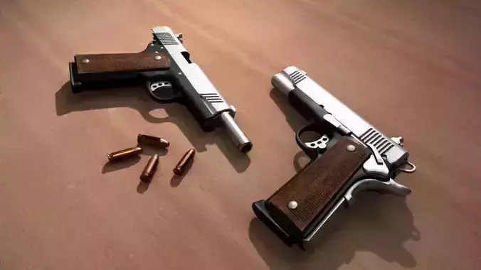 Realistic M1911 Pistol