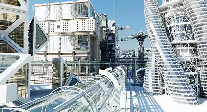 Future City HD 2 3D model