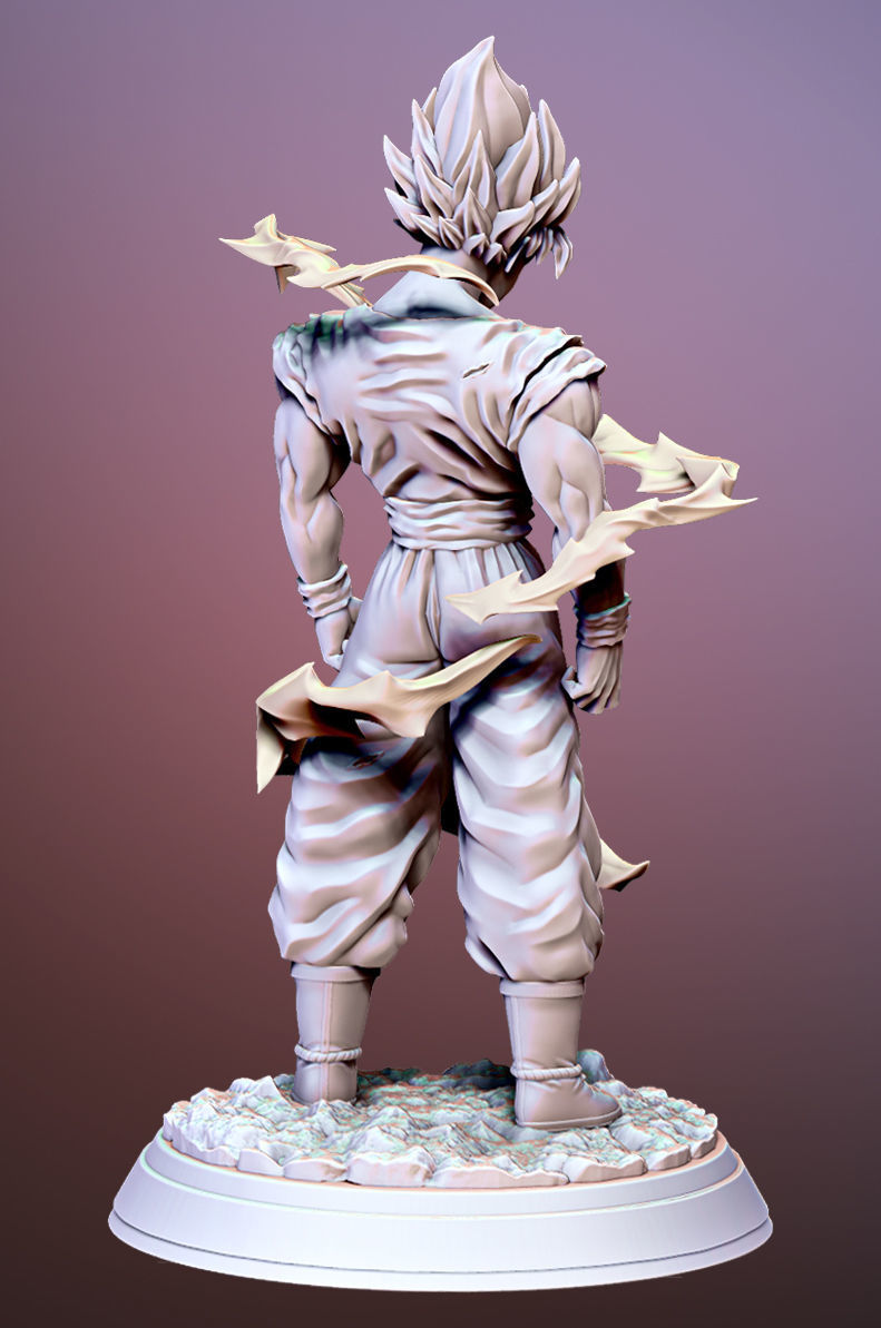Goku Dragon ball z 3d print 3D print model_3