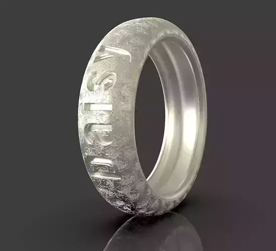 Ring Daisy I Love You 3D print model