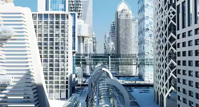 Future City HD 3 3D model