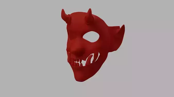 Yokai Oni Japanese Devil Styled Mask