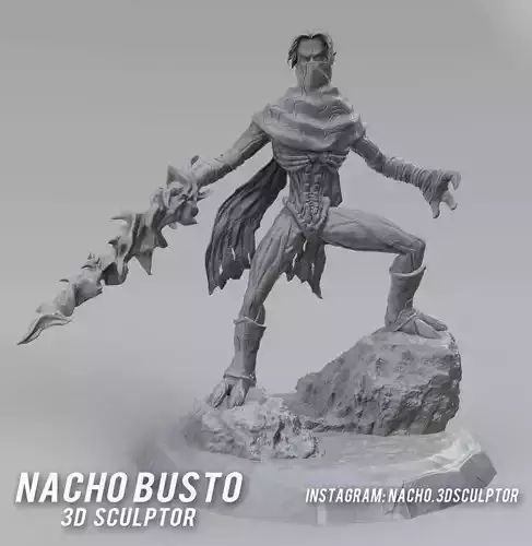 Raziel soul reaver for 3D print