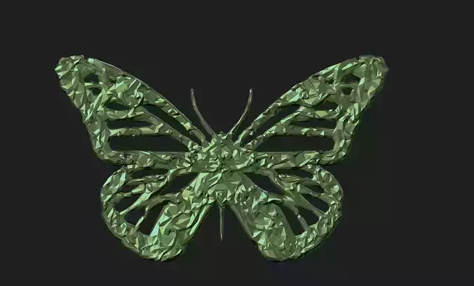 butterfly 3d model 