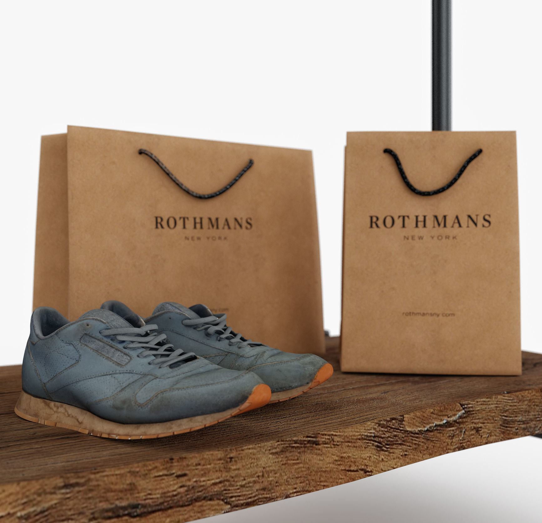 Casual Womens and Mens Wardrobe  3D model_4