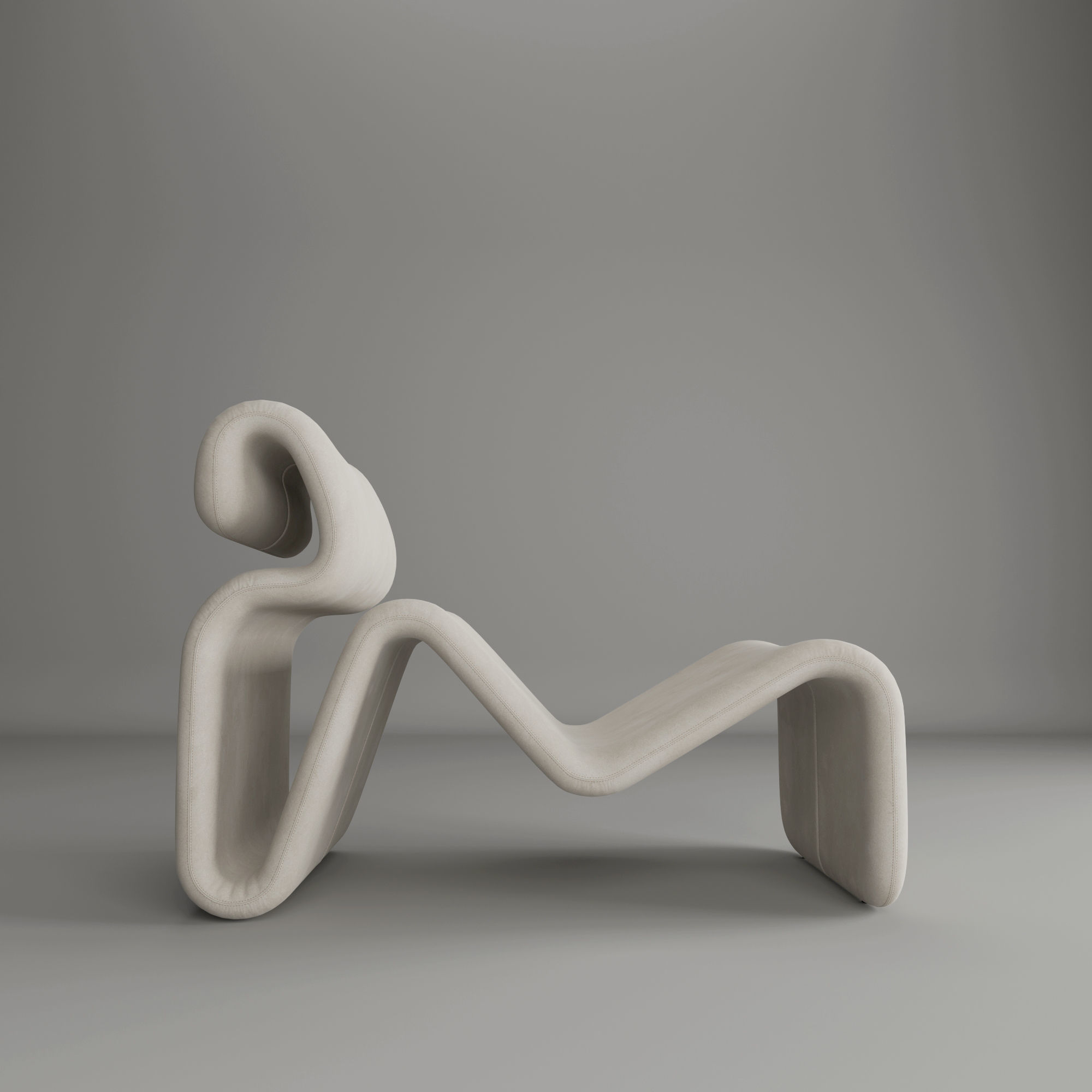 Etcetera Lounge Chair by Jan Ekselius 3D model_1