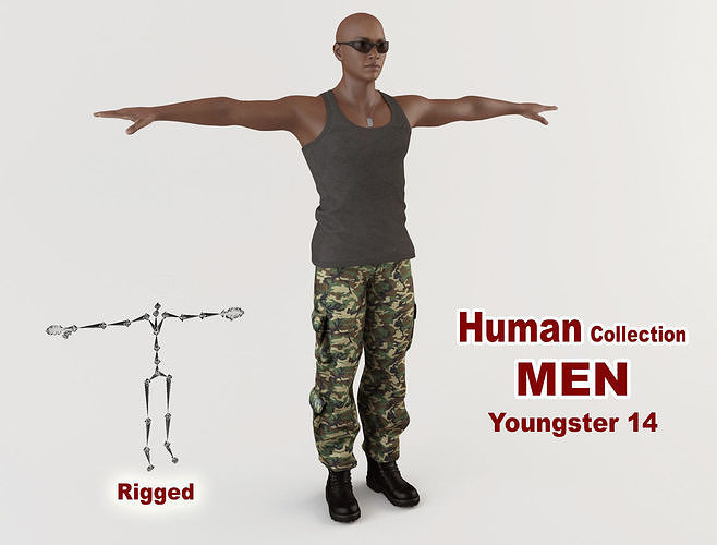 Youngster 14 3D model