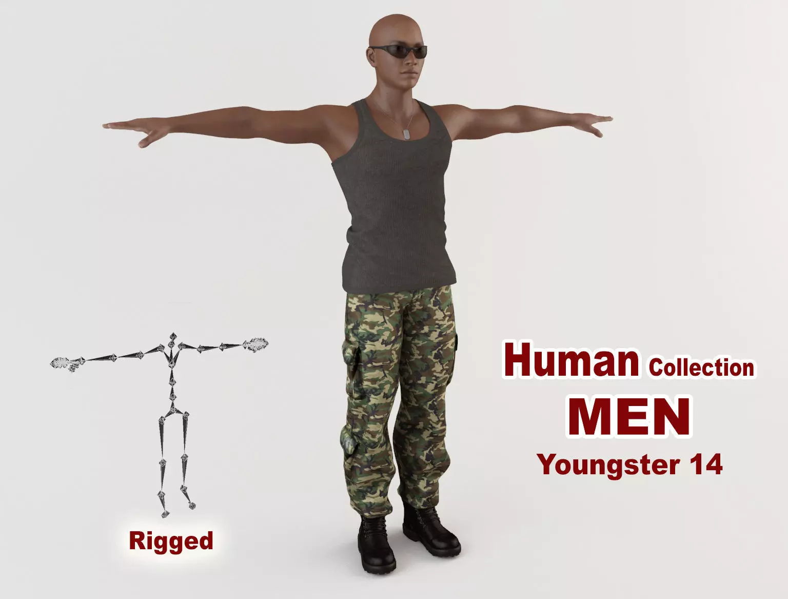 Youngster 14 3D model_0