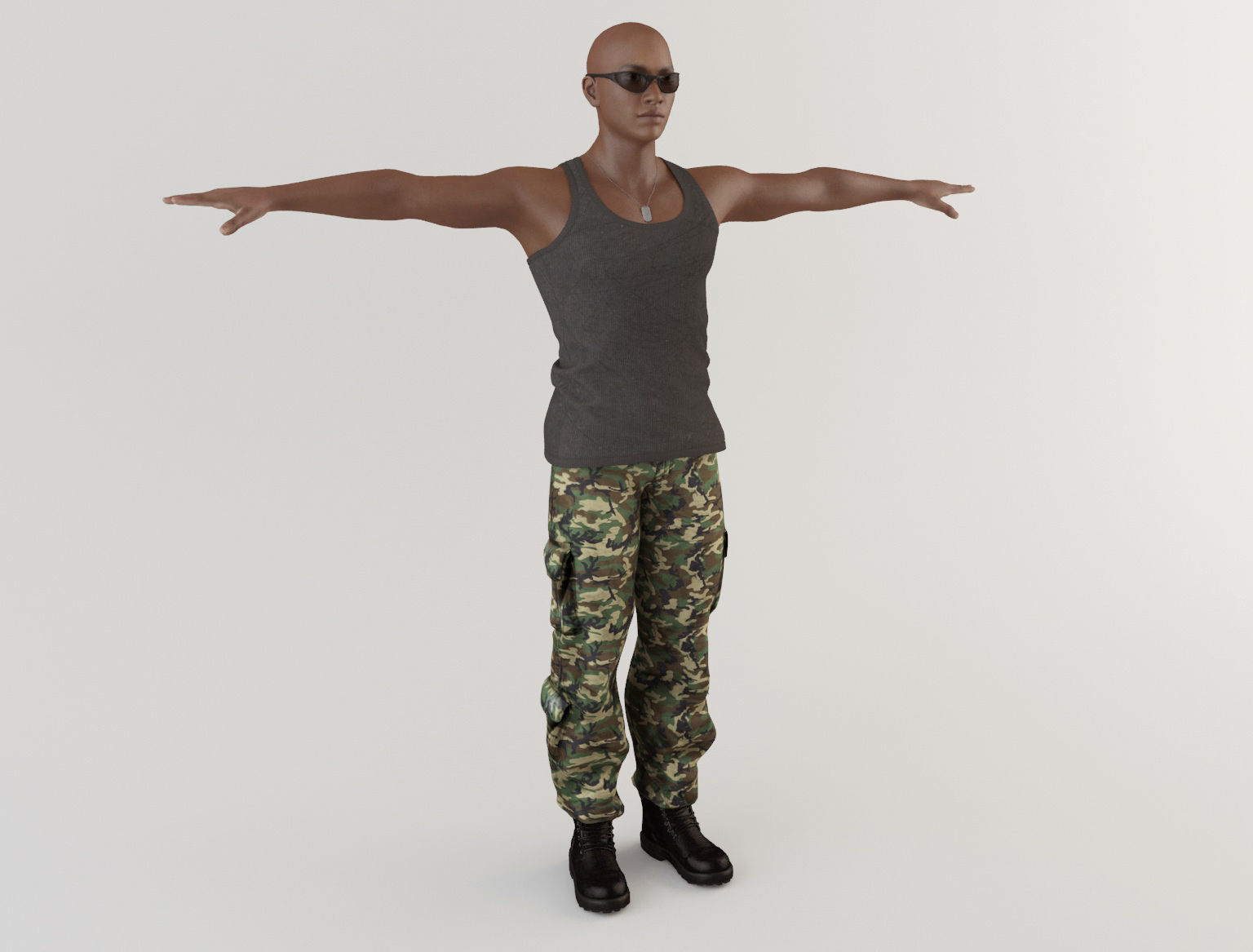 Youngster 14 3D model_4