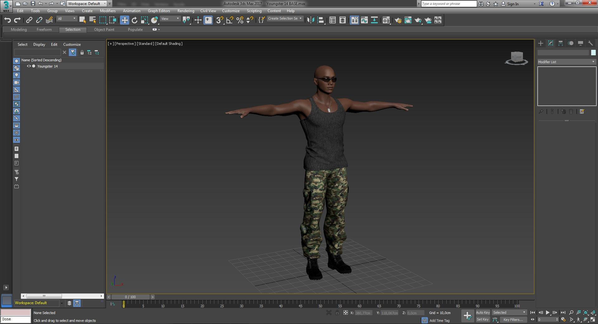 Youngster 14 3D model_12