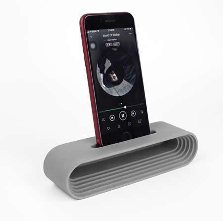 Cell phone sound amplifier 3D model_4