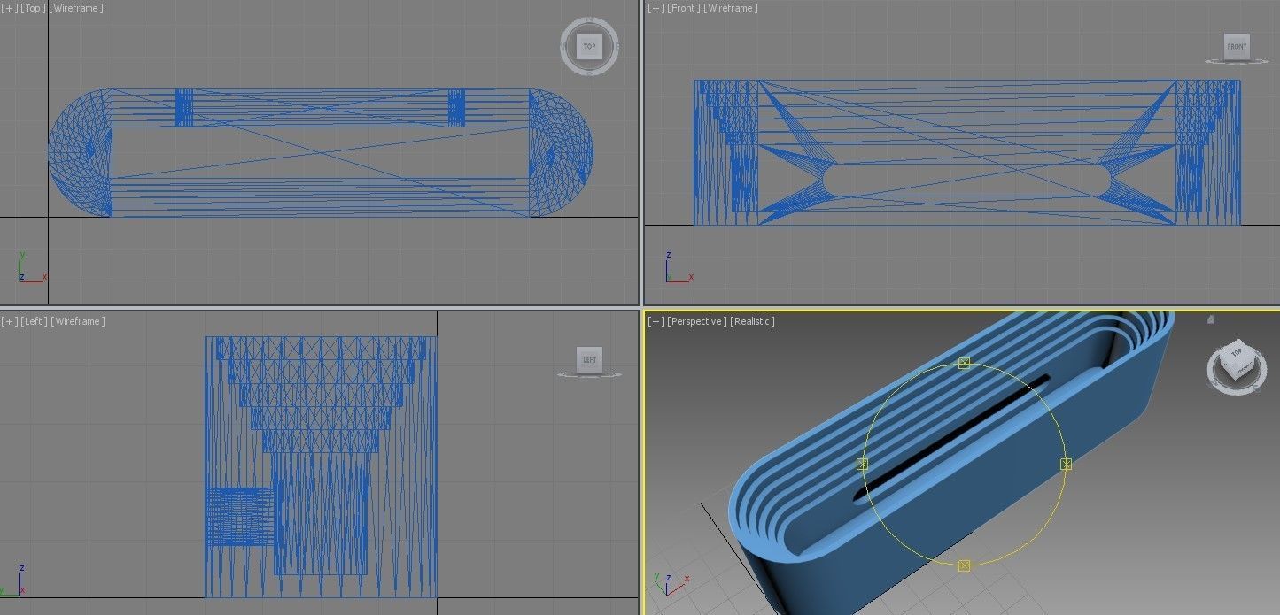 Cell phone sound amplifier 3D model_2