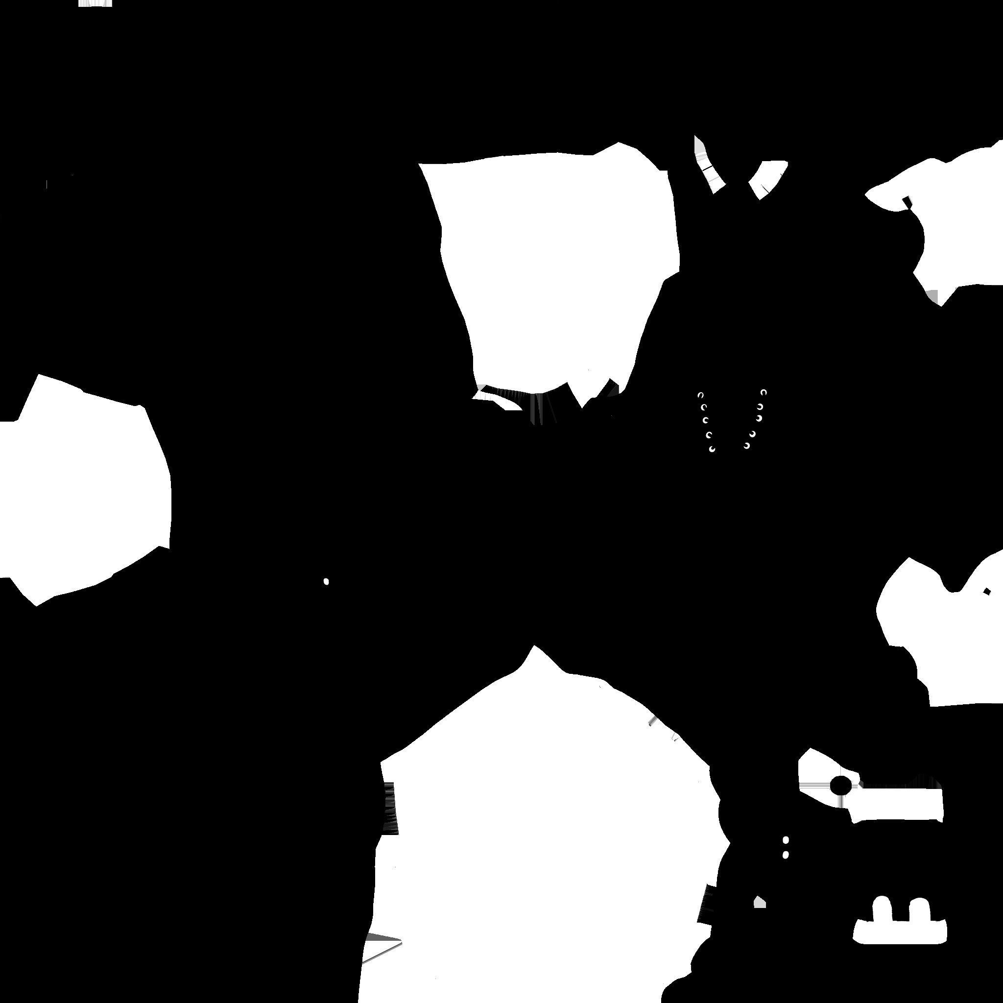 Hipster Knight Low-poly 3D model_7