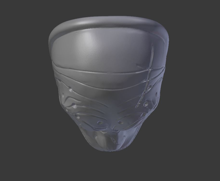 Sokol mask for face from PayDay 2 3D print model_10