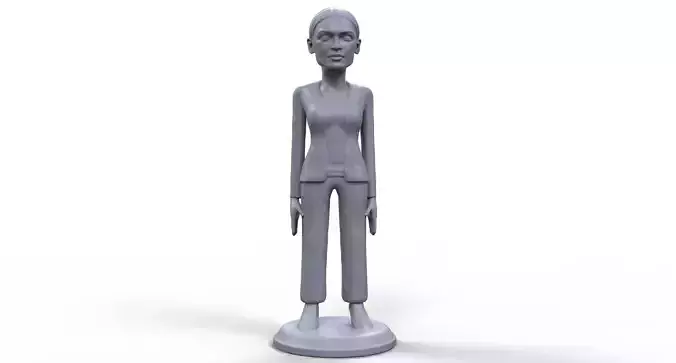 AOC stylized high quality 3D printable miniature 3D print model