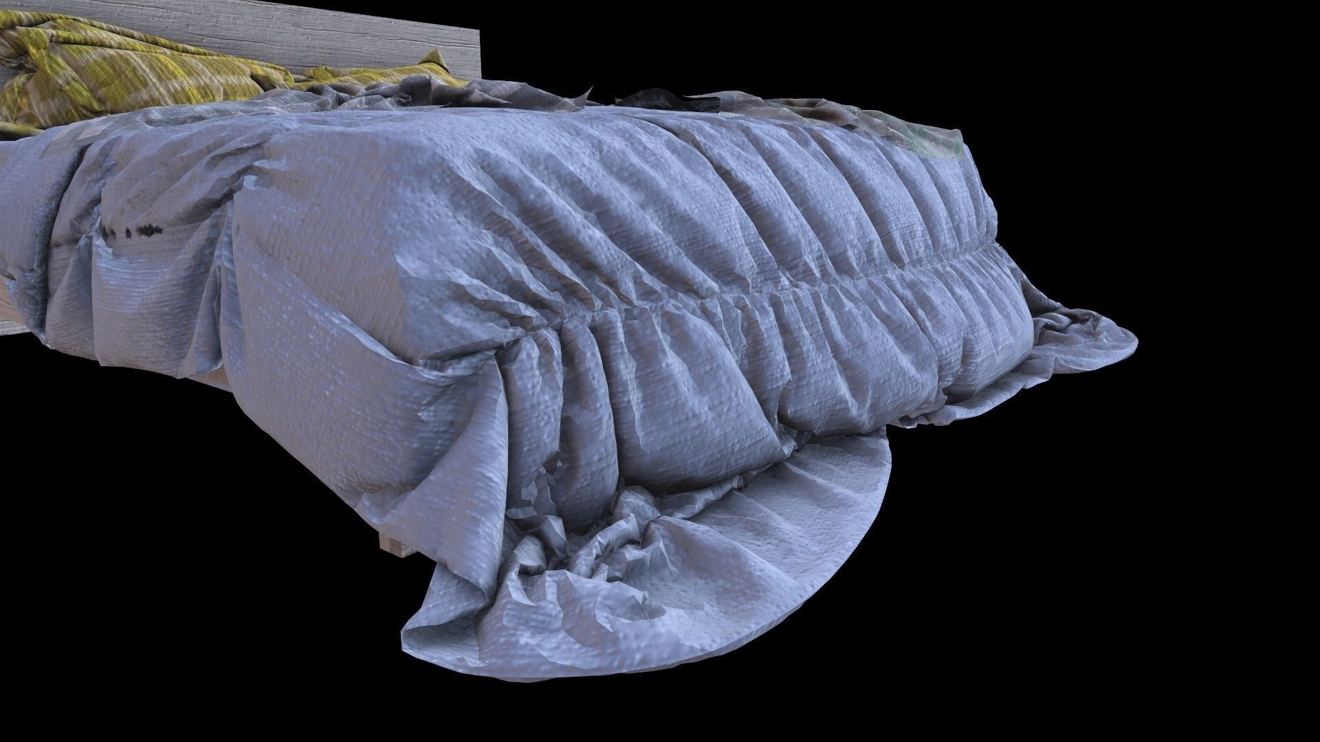 PBR Beds - 5 Pieces 3D model_5