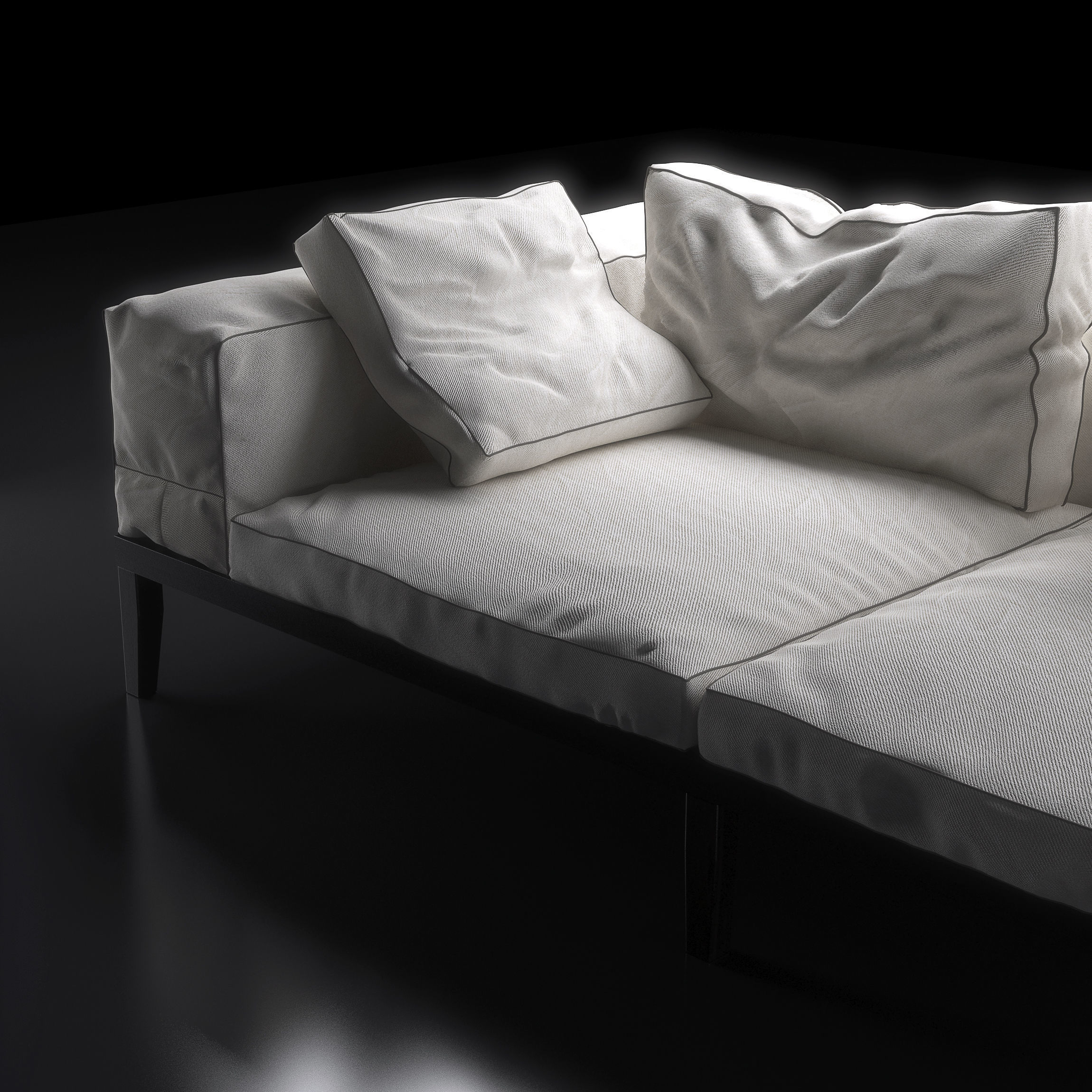 Lifewood Sofa 3D model_4