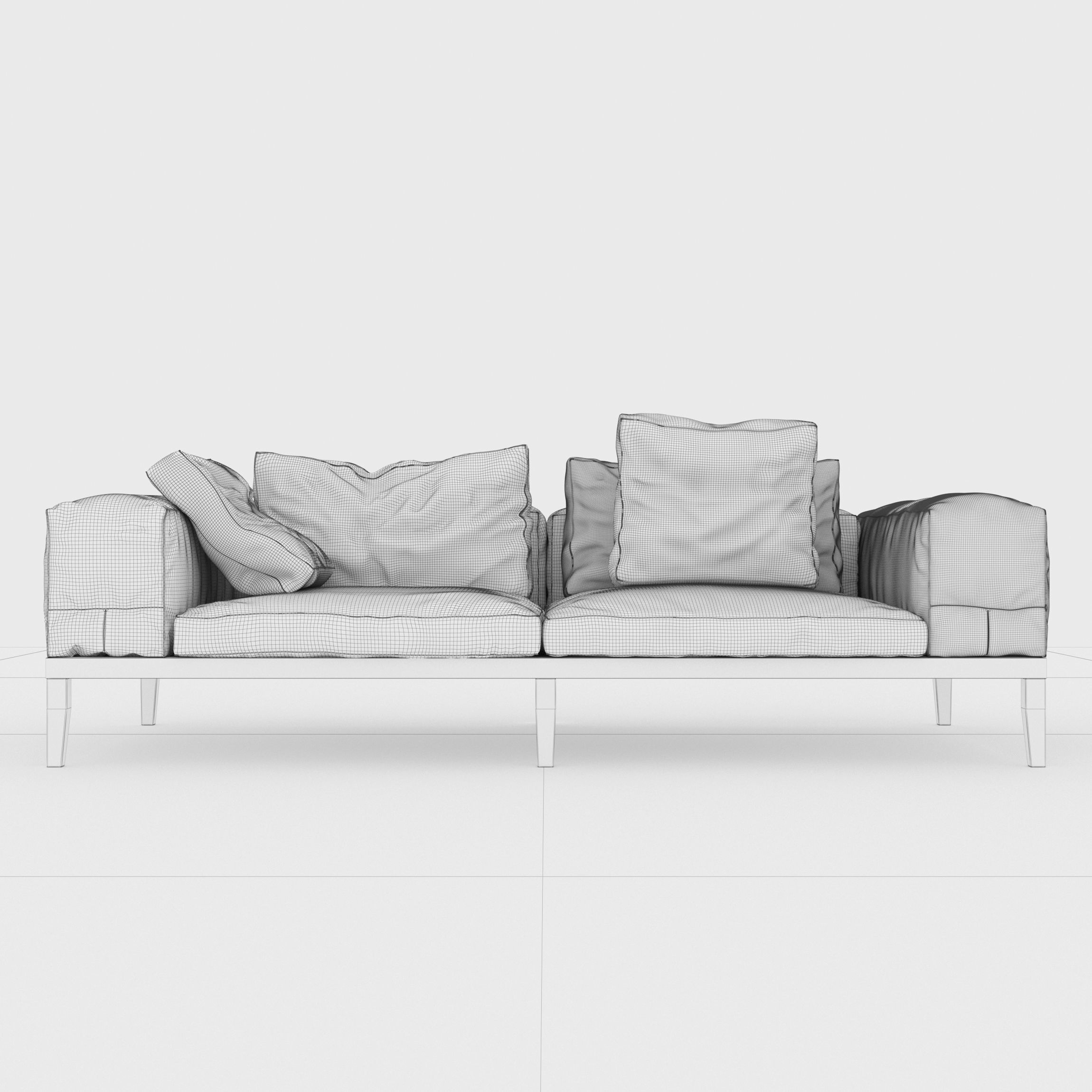 Lifewood Sofa 3D model_1