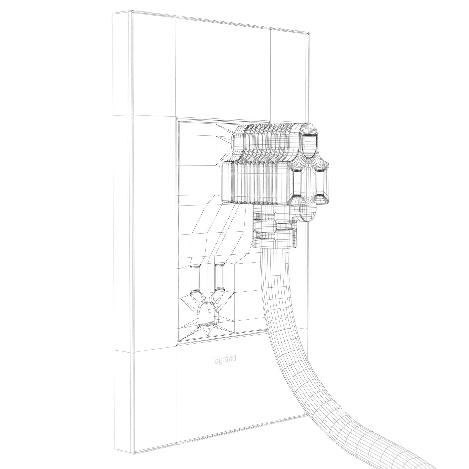 CubieTime Alarm Clock 3D model_7