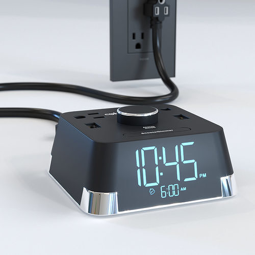 CubieTime Alarm Clock 3D model