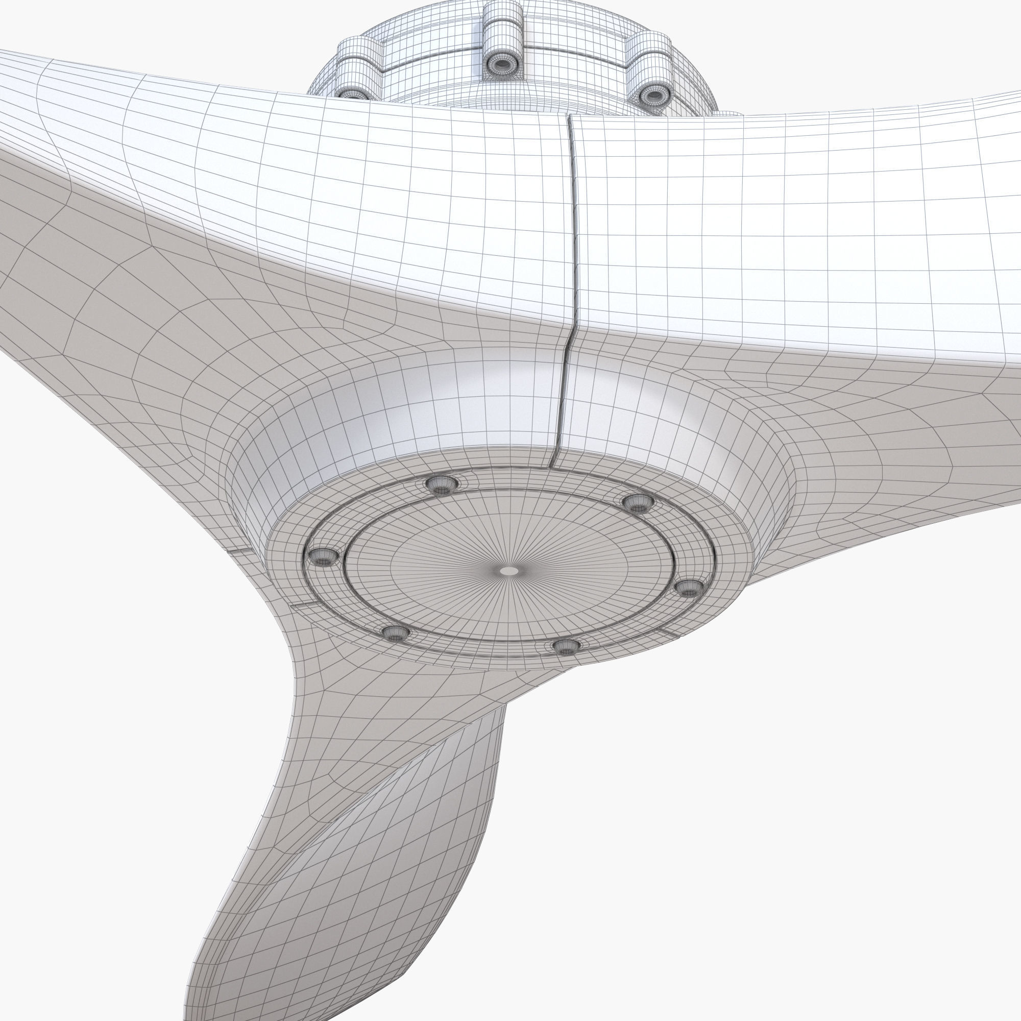 Minka Aire Aviation ceiling fan 3D model_4