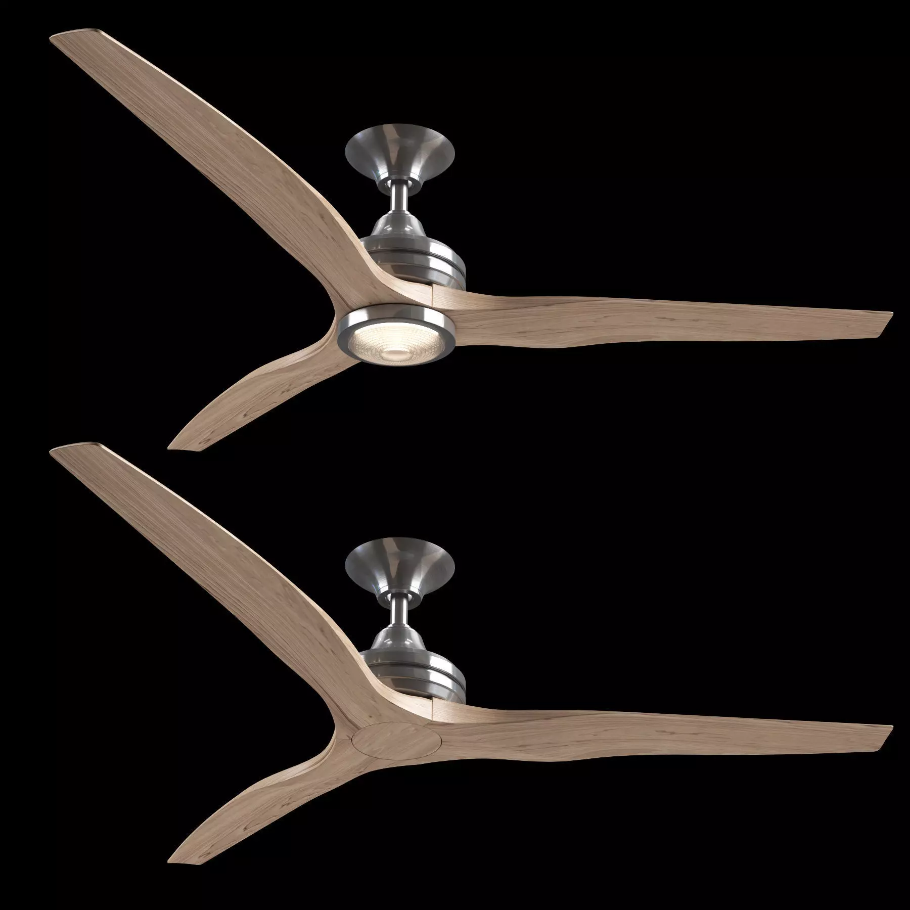 Spitfire ceiling fan 3D model_0