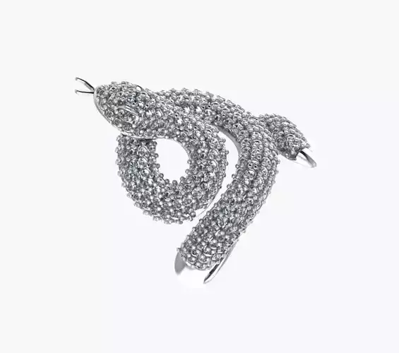 snake jewelry diamond