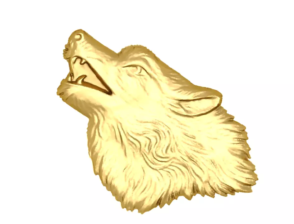 Wolves jewelry Free 3D print model