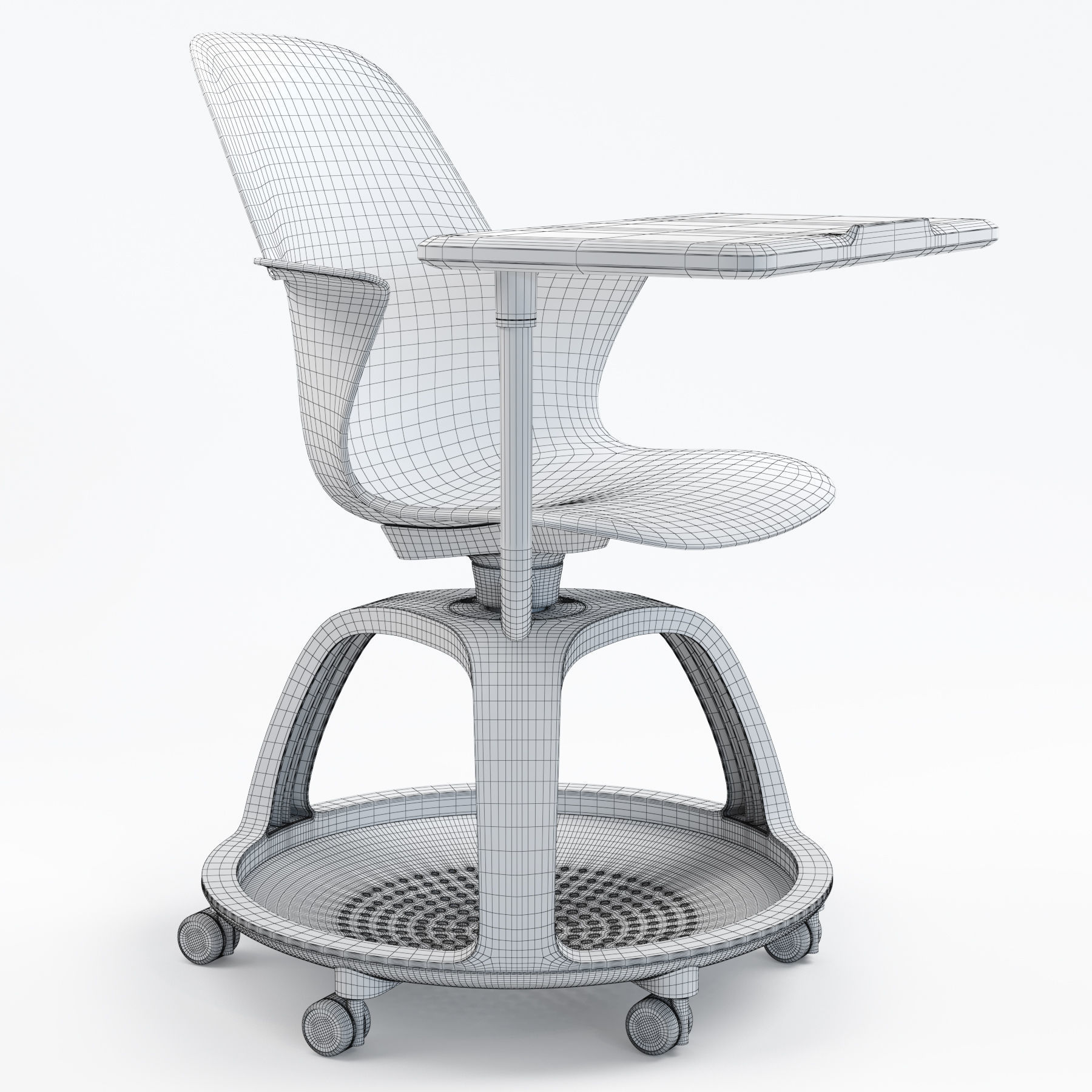 Steelcase Node WS 3D model_1