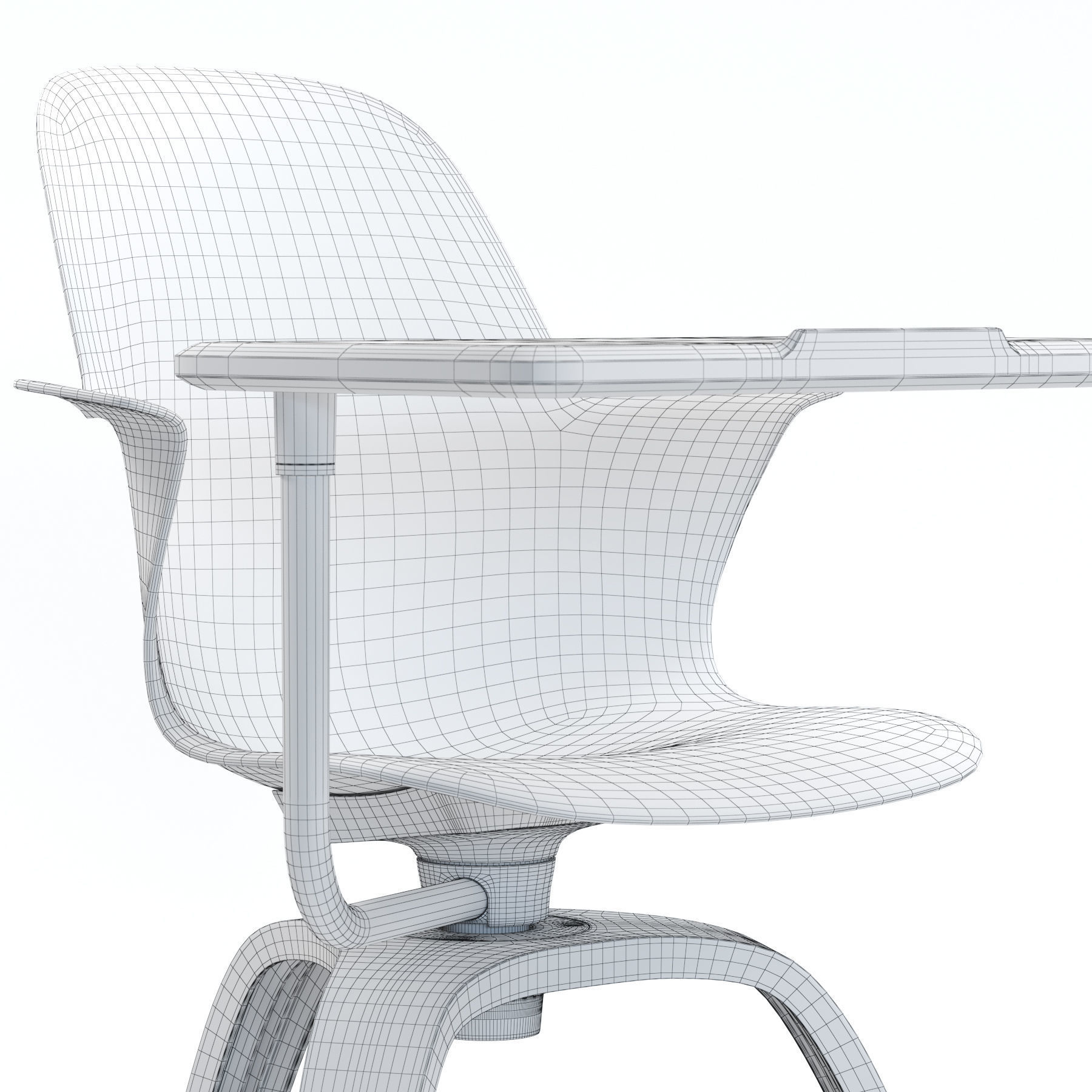 Steelcase Node WS 3D model_4