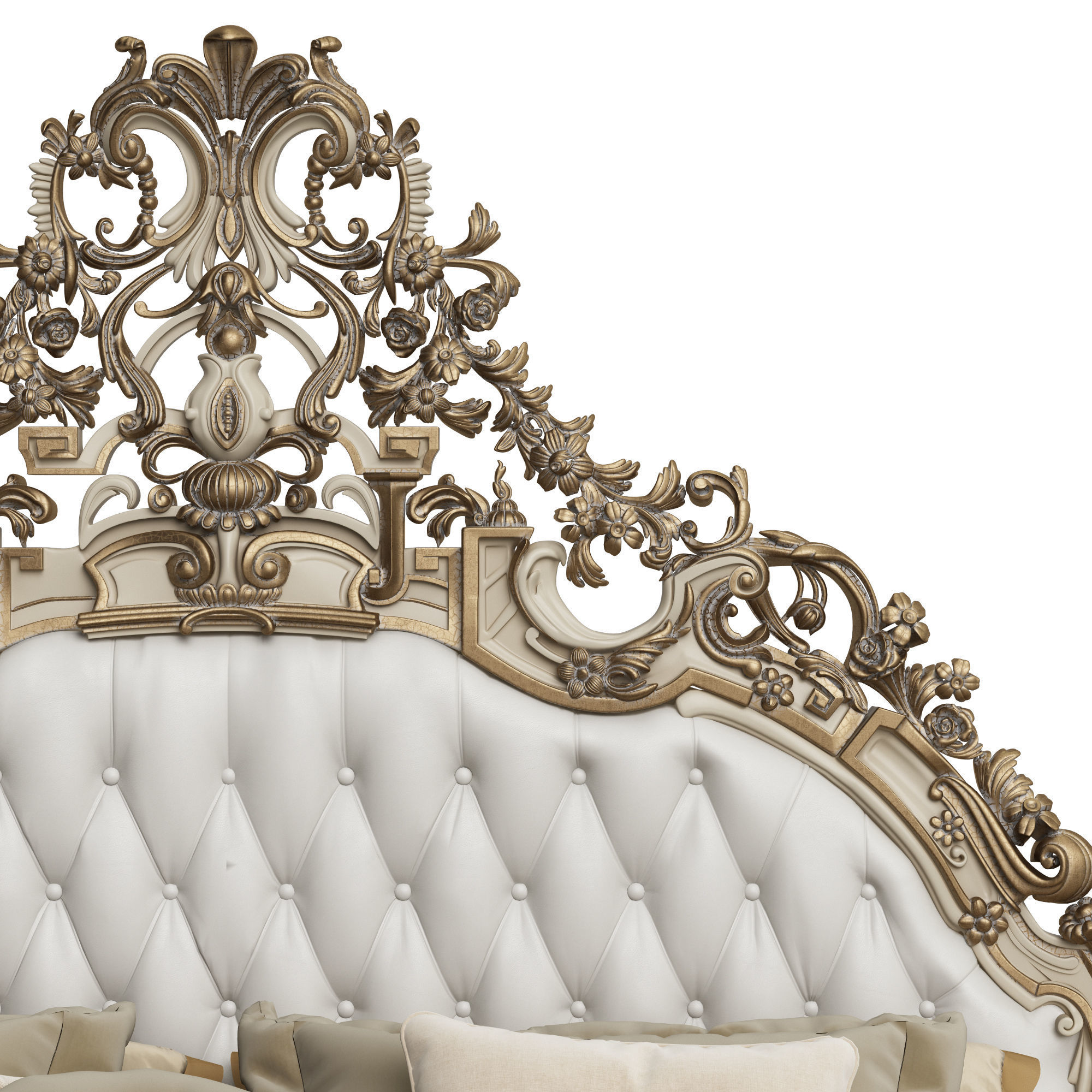 Asnaghi Muss Bed 3D model_3