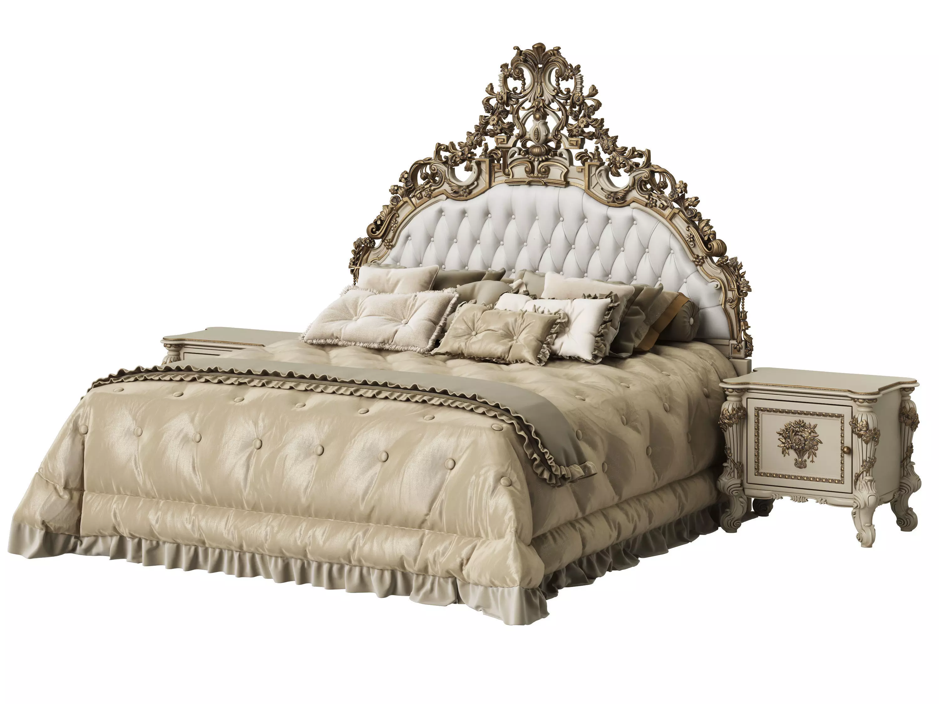 Asnaghi Muss Bed 3D model_0