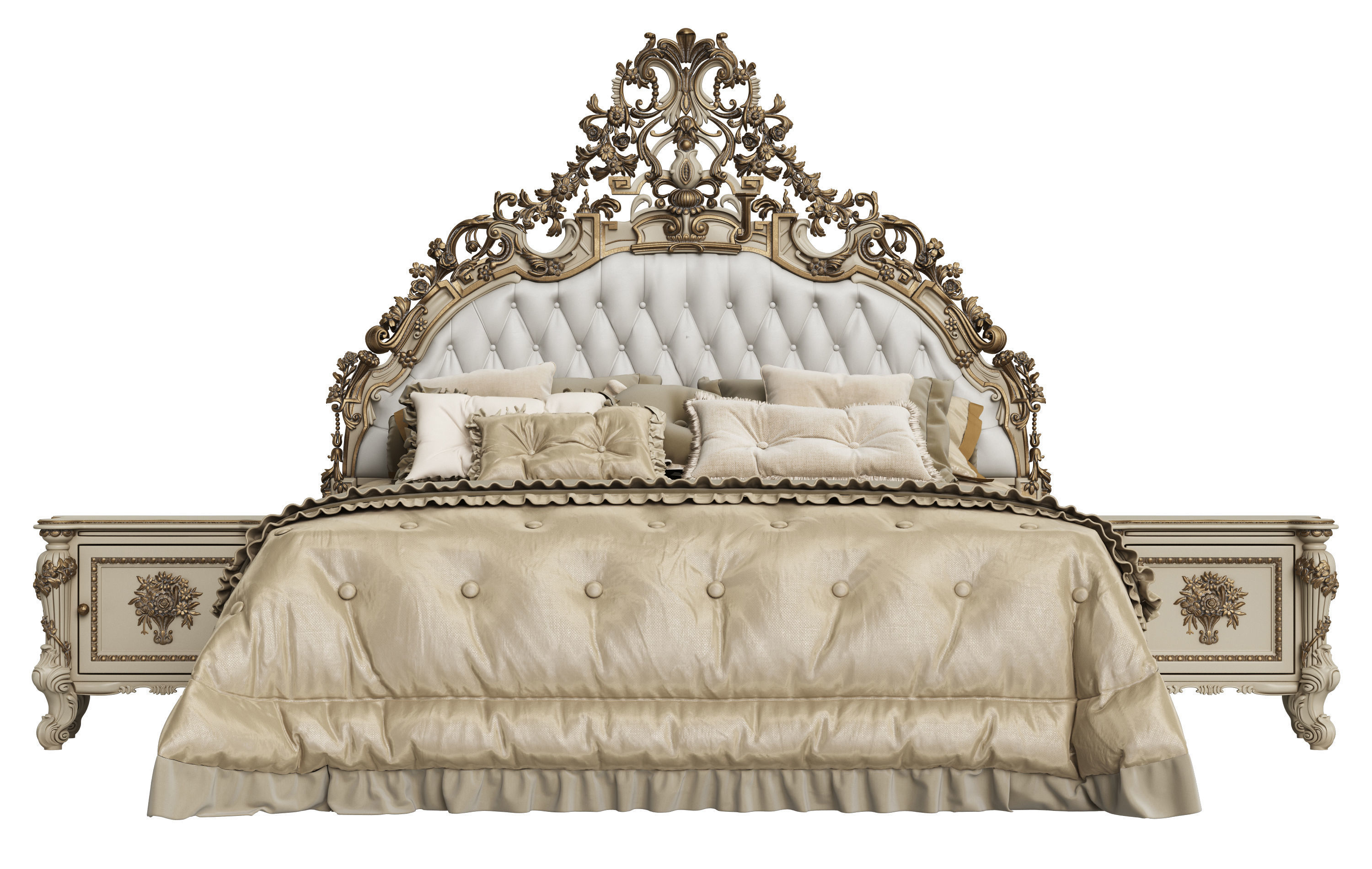 Asnaghi Muss Bed 3D model_1