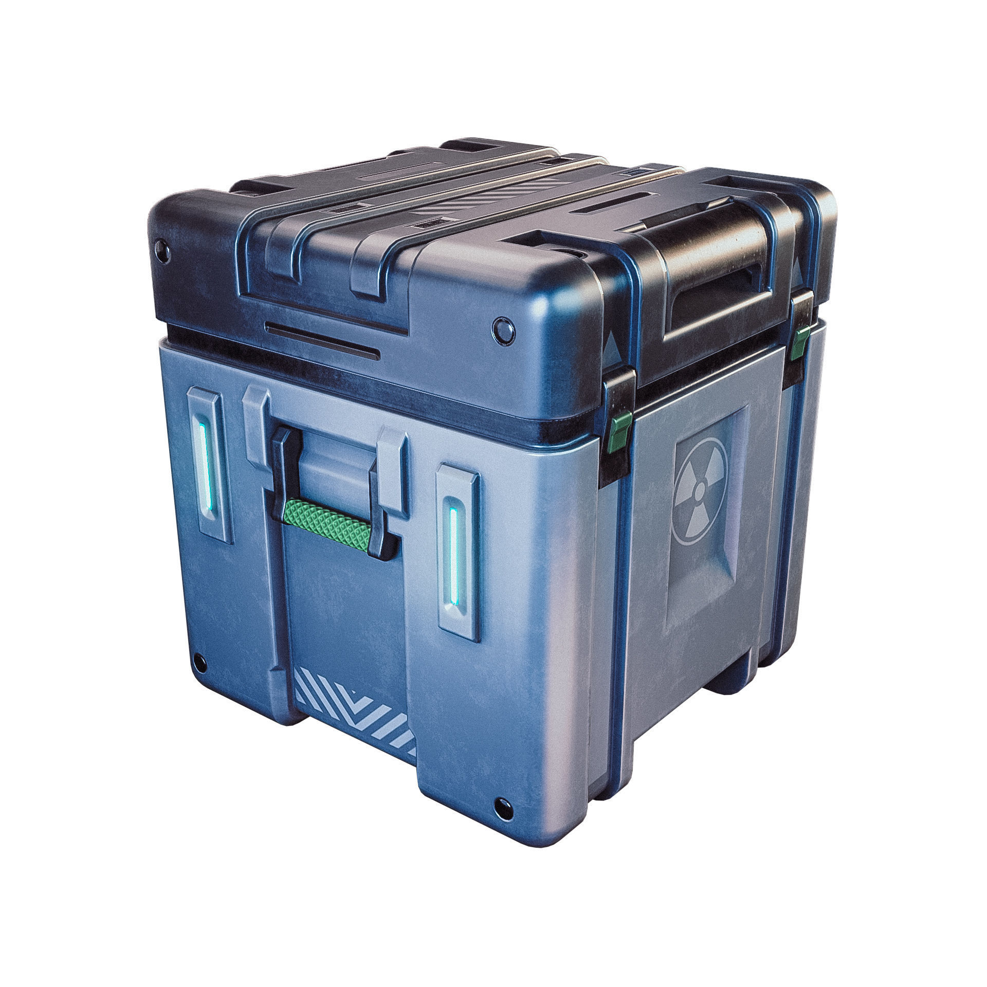 Sci-fi Container Game Free Free low-poly 3D model