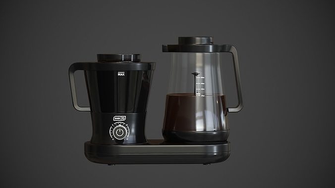 Dash Rapid Coffe maker Low-poly 3D model
