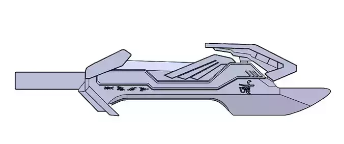 Optimus Prime Energon Sword 3D print model