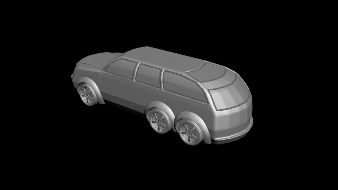 New Concept Car 2015 Plus 3D model_1