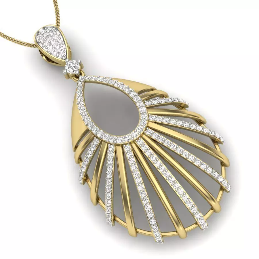 Women pendant 3dm render detail 3D print model 3D print model_0