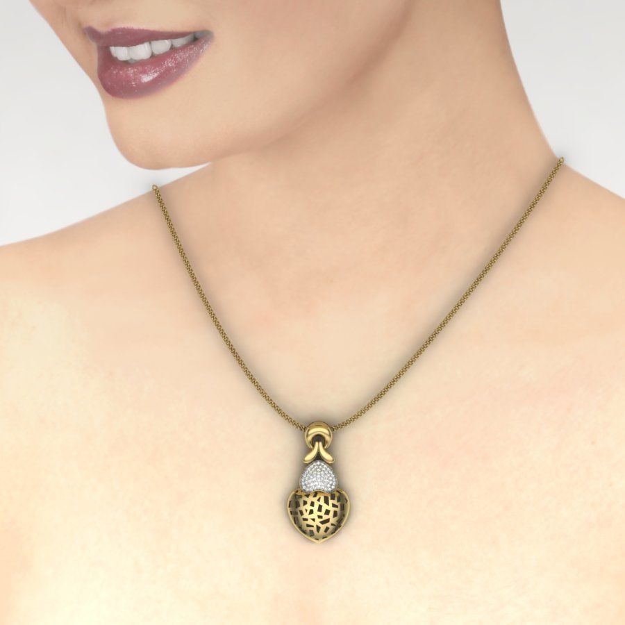 Women pendant 3dm render detail 3D print model 3D print model_1