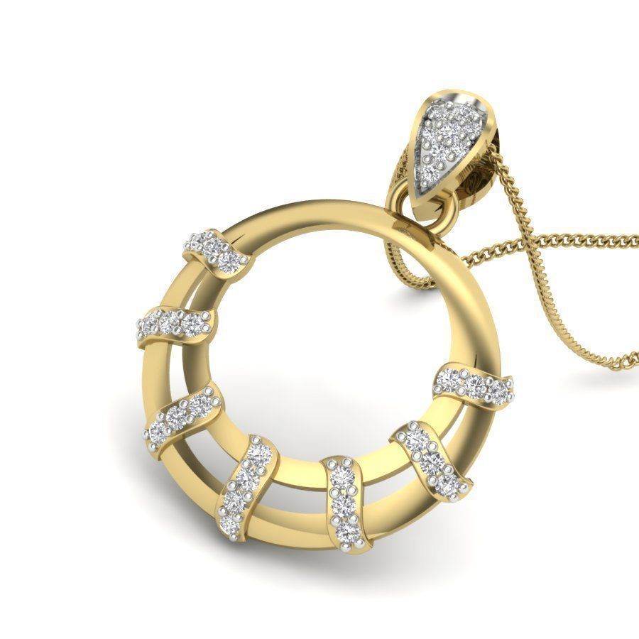 Women pendant 3dm render detail 3D print model 3D print model_4